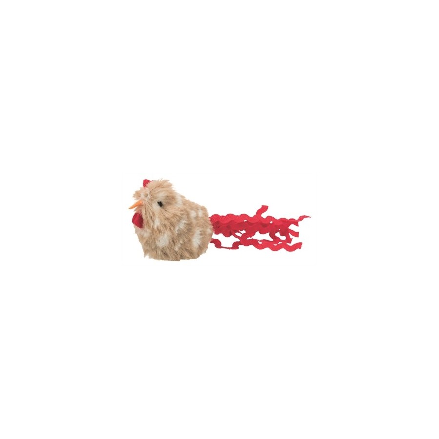 Trixie Haan Met Microchip Pluche Met Catnip 8 CM 4 ST