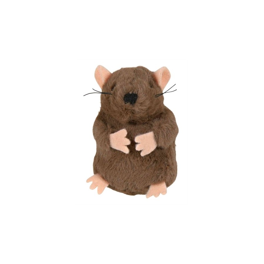 Trixie Mol Met Microship Pluche Met Catnip 5 CM 4 ST