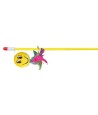 Trixie Speelhengel Smiley Kunststof / Pluche Met Catnip 50 CM 4 ST