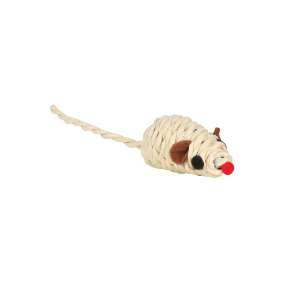 Trixie Muis Katoen / Bast Assorti 5 CM 132 ST