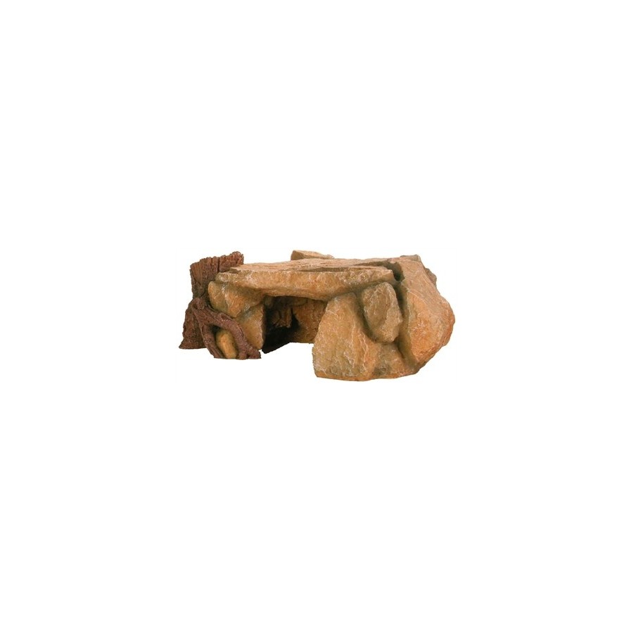 Trixie Rotsplateau Met Boomstam 25 CM