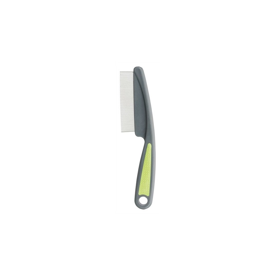 Trixie Stof- En Vlooienkam Kunststof / Metalen Tanden Groen 15 CM 3 ST