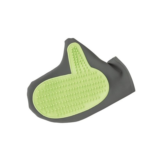 Trixie Vachtverzorgingshandschoen Pu / Tpr Groen 21X11 CM 3 ST