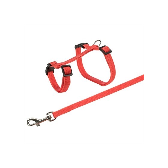 Trixie Tuig Met Riem Konijnen Assorti 25-44X1CM / 125 CM 4 ST