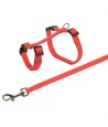 Trixie Tuig Met Riem Konijnen Assorti 25-44X1CM / 125 CM 4 ST