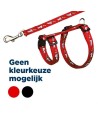 Trixie Tuig Met Riem Konijnen Haas-Wortel-Motief Assorti 25-44X1 CM 125 CM 4 ST