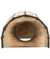 Trixie Huis Mikkel Hamster Hout Gevlamd 13X12X9 CM 2 ST