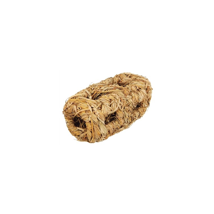 Trixie Nest Dubbel Hamster Gras 19X10X10 CM 3 ST