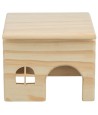 Trixie Huis Hamster Hout Spijkervrij 15X15X12 CM 2 ST