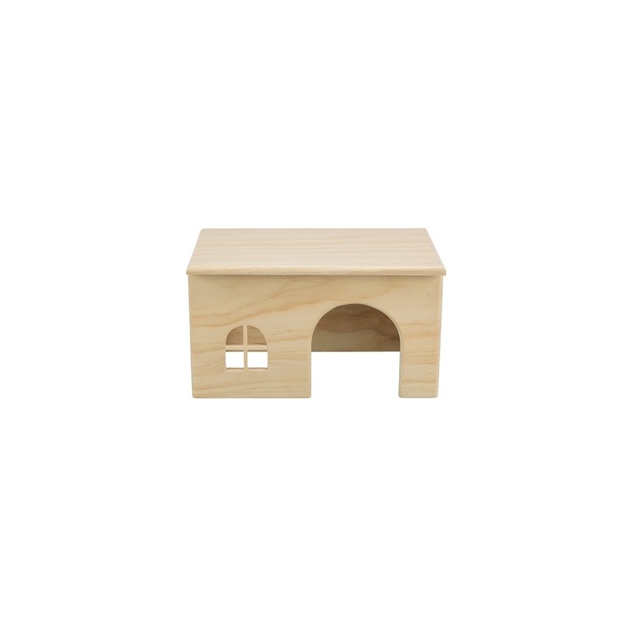 Trixie Huis Hamster Hout Spijkervrij 28X18X16 CM