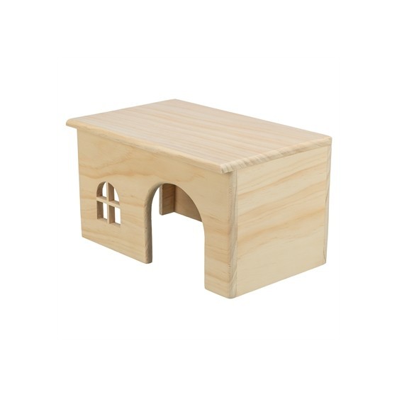 Trixie Huis Hamster Hout Spijkervrij 28X18X16 CM