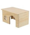 Trixie Huis Hamster Hout Spijkervrij 28X18X16 CM