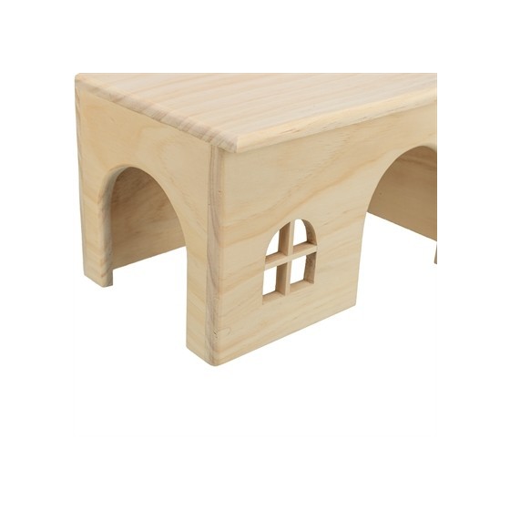 Trixie Huis Hamster Hout Spijkervrij 28X18X16 CM