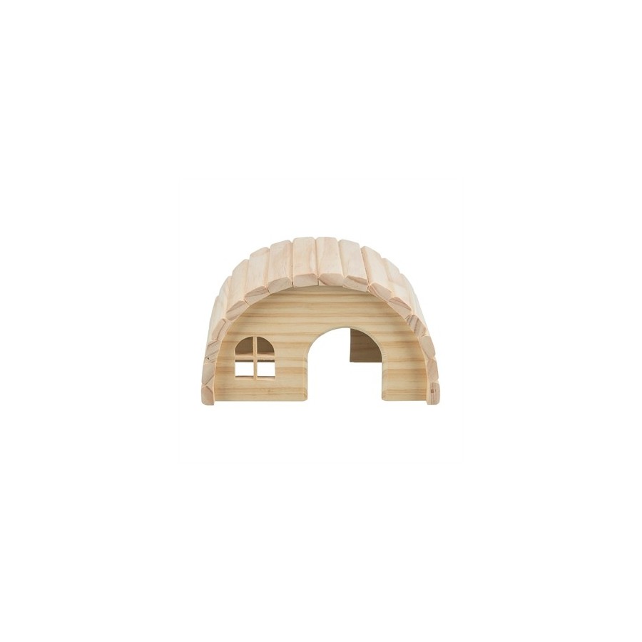 Trixie Huis Hamster Hout Spijkervrij 19X13X11 CM 2 ST