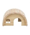 Trixie Huis Hamster Hout Spijkervrij 19X13X11 CM 2 ST