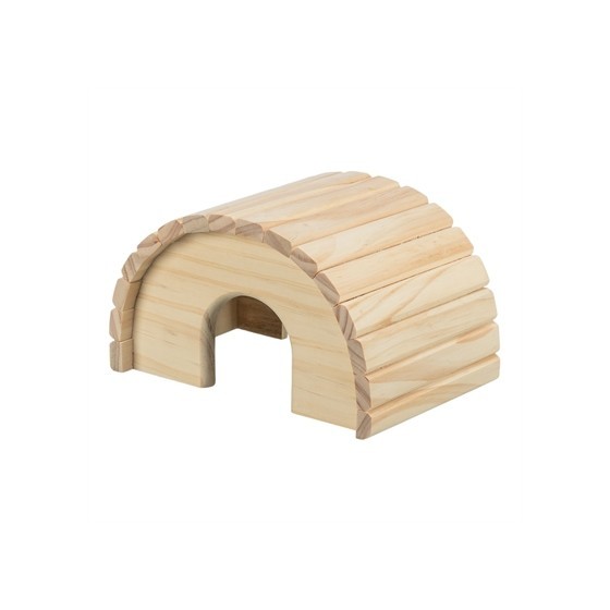 Trixie Huis Hamster Hout Spijkervrij 19X13X11 CM 2 ST