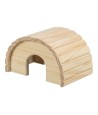 Trixie Huis Hamster Hout Spijkervrij 19X13X11 CM 2 ST