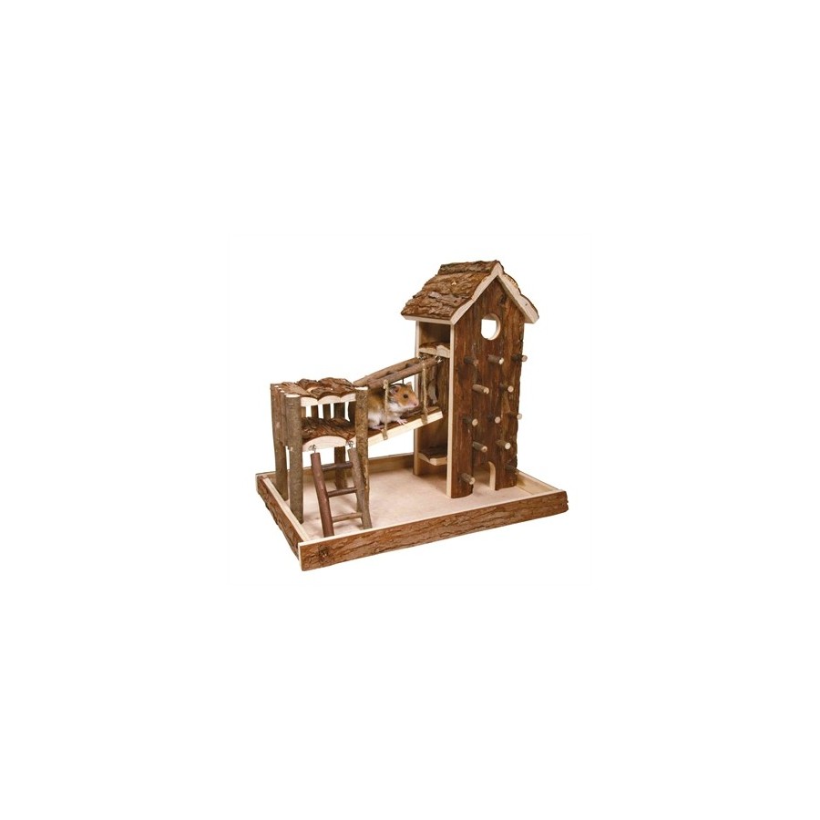 Trixie Speelplaats Birger Hamster Schorshout 33X26X33 CM