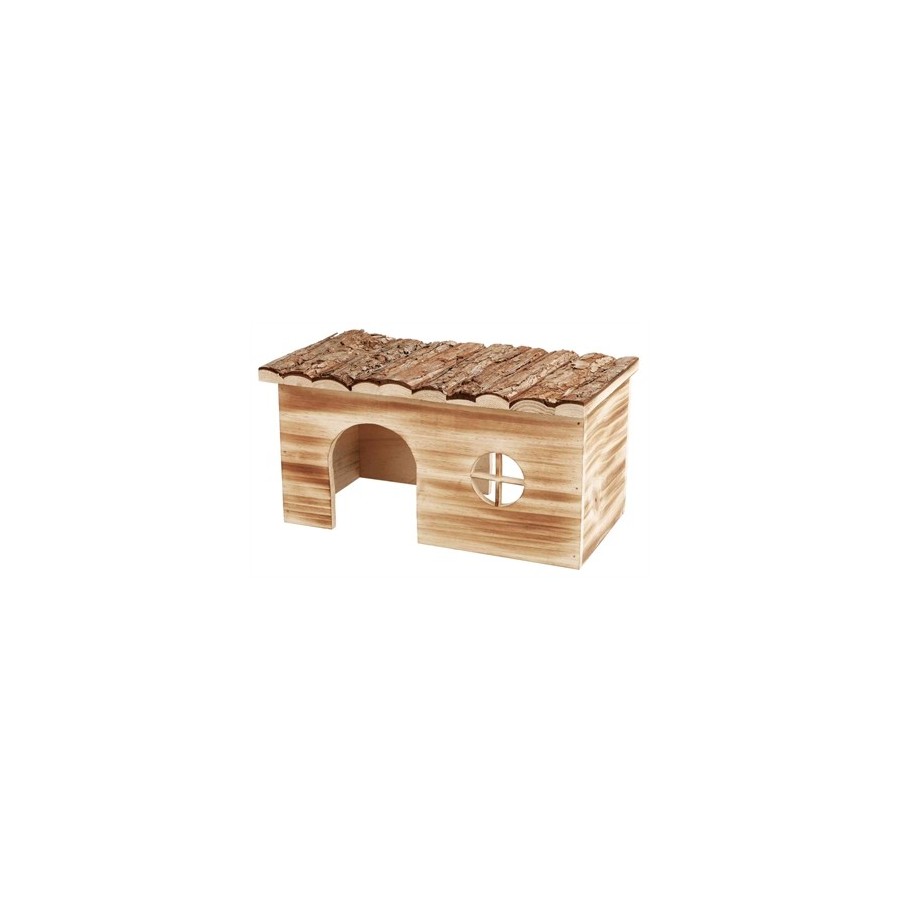 Trixie Huis Grete 2 Uitgangen Cavia Schorshout Gevlamd 35X20X18 CM