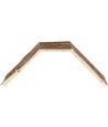 Trixie Kooibrug Konijn Schorshout 63X15X18 CM 2 ST