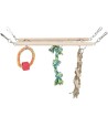 Trixie Hangbrug Met Touwladder / Touw Fret Hout / Touw 35X15 CM 3 ST