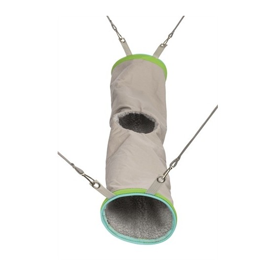 Trixie Tunnel Hangend Fret Bruin / Beige 45X20X20 CM 3 ST