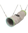 Trixie Tunnel Hangend Fret Bruin / Beige 45X20X20 CM 3 ST