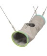 Trixie Tunnel Hangend Fret Bruin / Beige 45X20X20 CM 3 ST