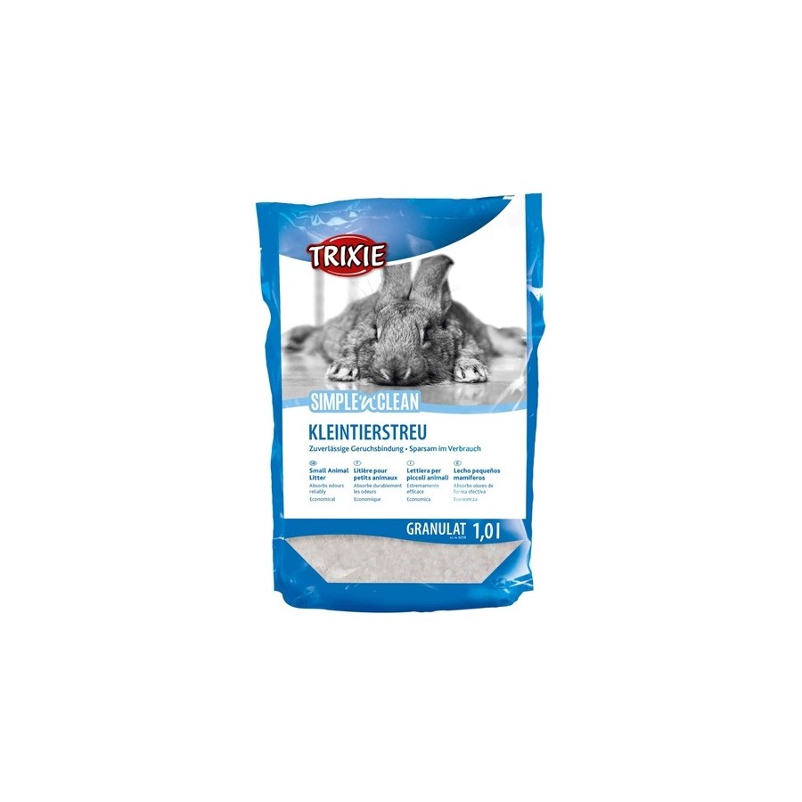 Trixie Simple'n'clean Granulaat Silicaatstrooisel 400 GR 1 LTR 6 ST