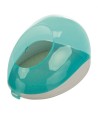 Trixie Zandbad Degoes / Chinchilla's Kunststof Grijs / Turquoise 27X16X18 CM 2 ST