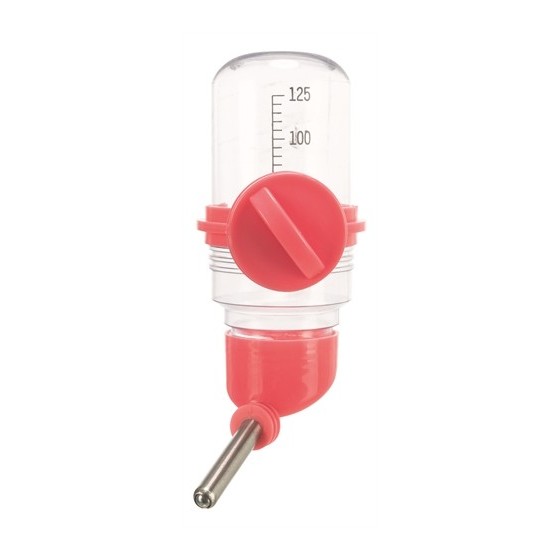 Trixie Drinkfles Kunststof Met Schroefbevestiging Assorti 125 ML 3 ST