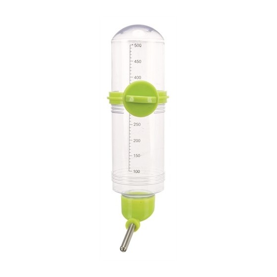 Trixie Drinkfles Kunststof Met Schroefbevestiging Assorti 500 ML 3 ST