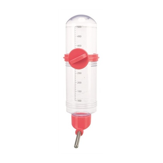 Trixie Drinkfles Kunststof Met Schroefbevestiging Assorti 500 ML 3 ST