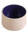 Trixie Voerbak Keramiek Crème / Blauw 7 CM 100 ML 4 ST