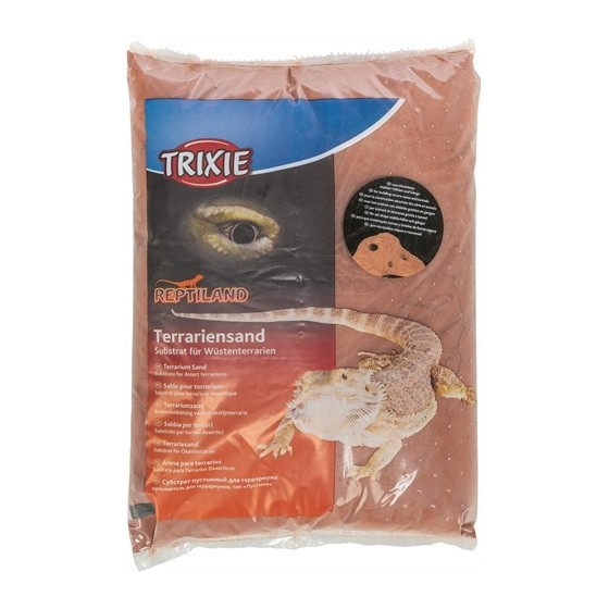 Trixie - Reptiland Grottenzand Donkerrood. 4x 5kg