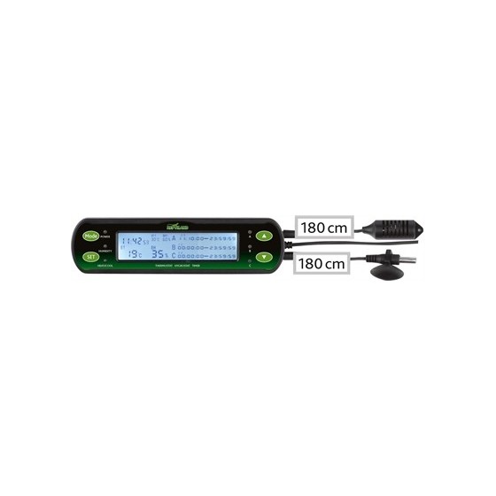 Trixie Reptiland Thermometer / Hygrostaat Digitaal 3 Schakelingen 16X4 CM