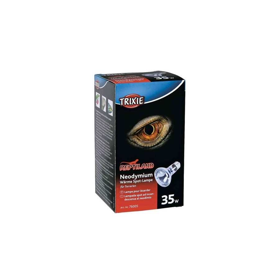 Trixie Reptiland Neodymium Warmtelamp 6,3X6,3X10 CM 35 WATT 3 ST