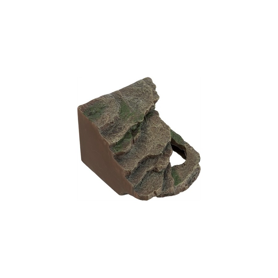Trixie Reptiland Hoekrots Regenwoud Met Schuilplaats En Platform 16X15X12 CM