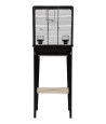 Zolux - Vogelkooi Chic Loft Met Meubel Zwart 124x44,5x28cm