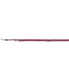 Trixie Hondenriem Cavo Verstelbaar Fuchsia / Grijs 200X1,2 CM