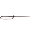 Trixie Hondenriem Mountain Rope Retriever Zwart / Oranje 170X0,8 CM