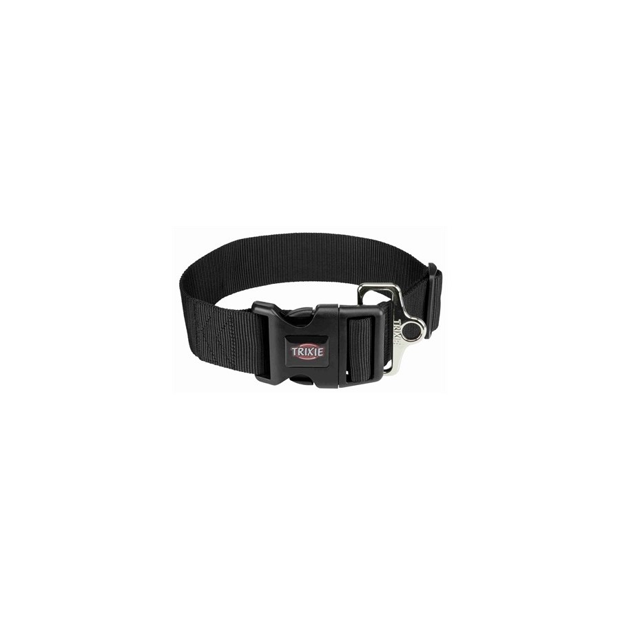 Trixie Halsband Hond Premium Zwart 40-60X5 CM