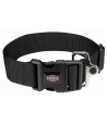 Trixie Halsband Hond Premium Zwart 40-60X5 CM