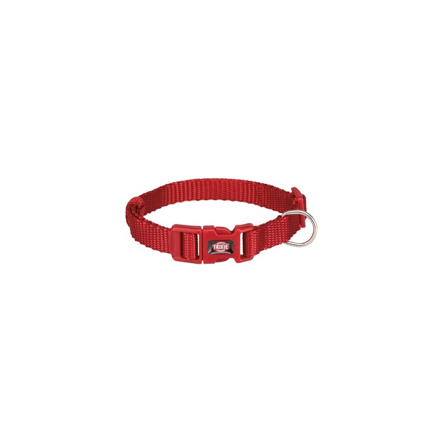 Trixie Halsband Hond Premium Rood 22-35X1 CM