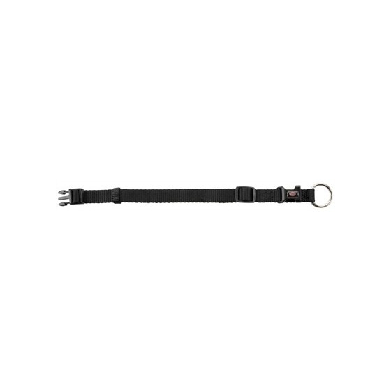 Trixie Halsband Hond Premium Zwart 30-45X1,5 CM