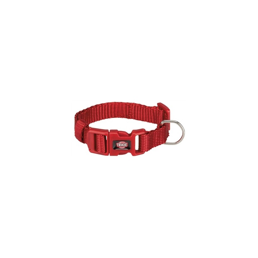 Trixie Halsband Hond Premium Rood 15-25X1CM