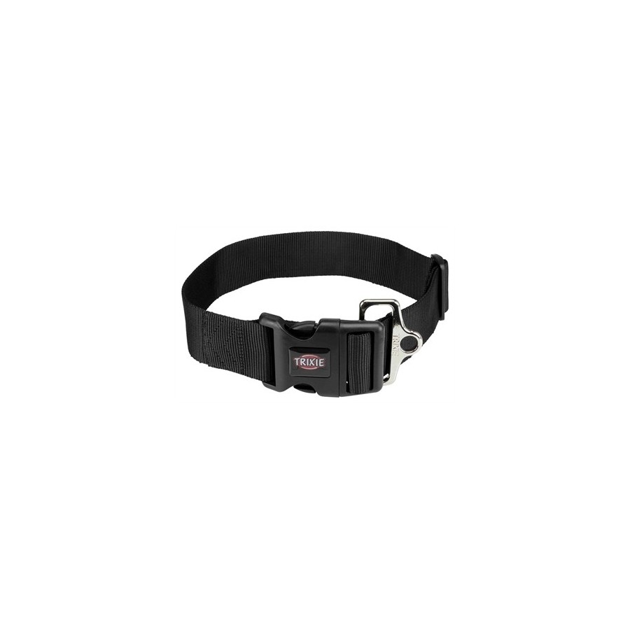 Trixie Halsband Hond Premium Zwart 55-80X5 CM