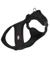 Trixie Hondentuig Touring Comfort Soft Zwart 25-35X1,5 CM