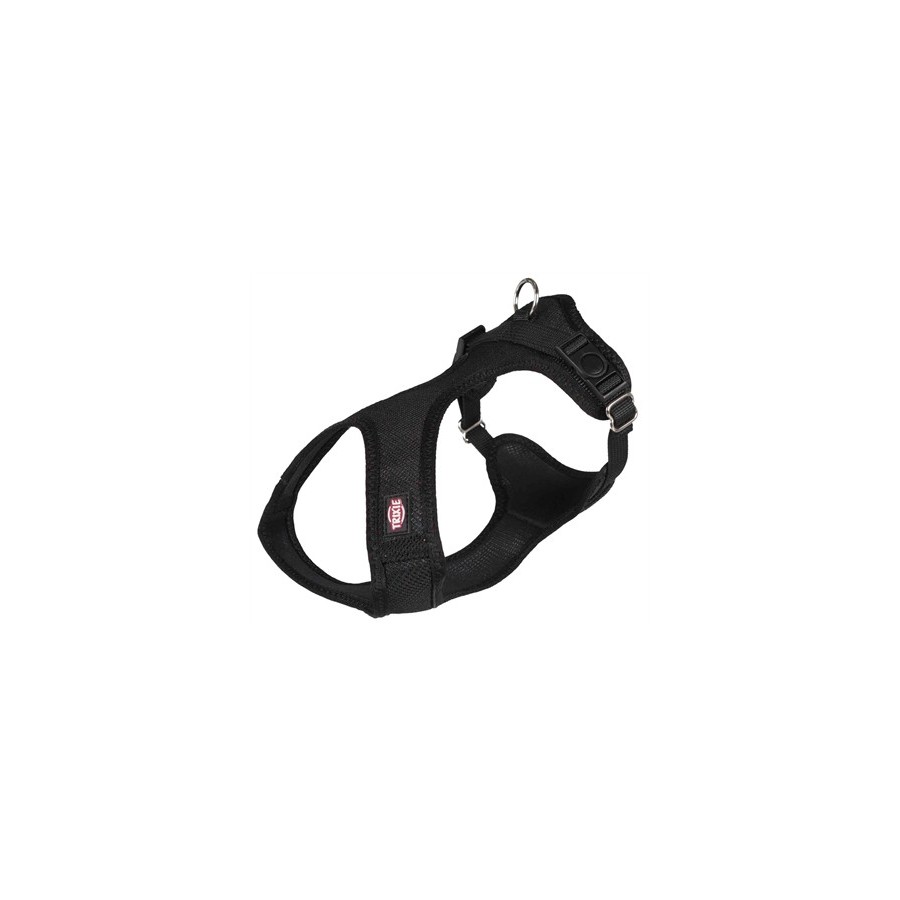 Trixie Hondentuig Touring Comfort Soft Zwart 30-45X1,5 CM