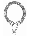 Trixie - Halsband Hond Half-Slip Ketting Met 3 Rijen. 50x0,25cm
